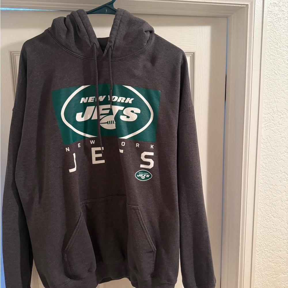 Fanatics Gray New York Jets Sweatshirt
